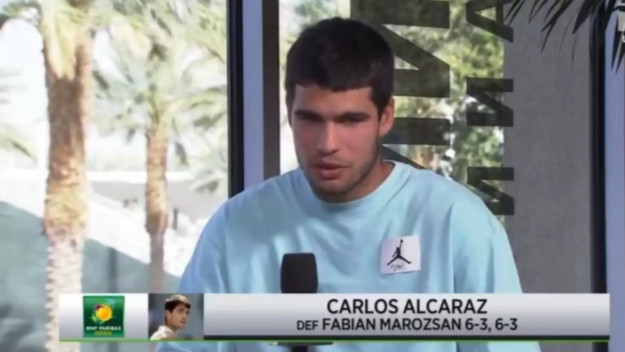 Entrevista de Carlos Alcaraz / REDES