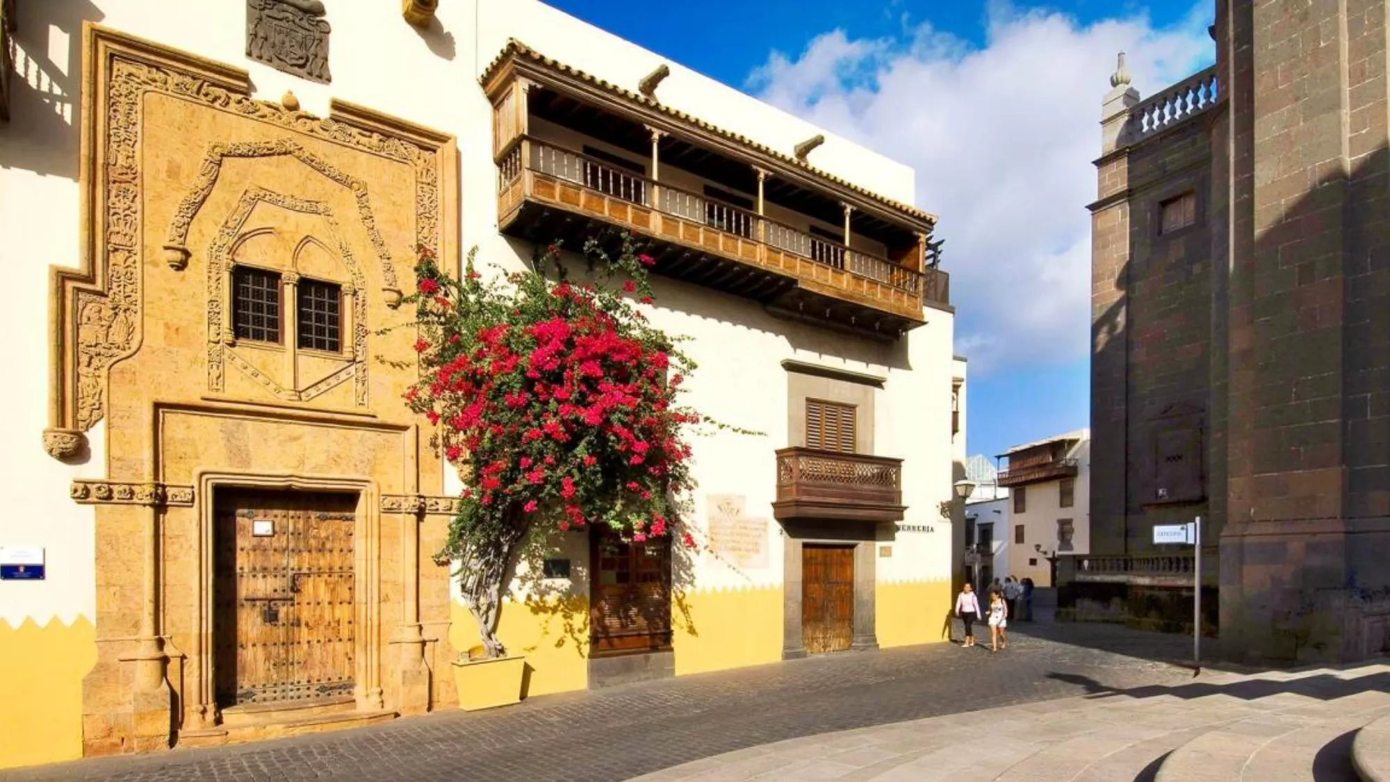 Imagen de la fachada de la Casa Museo Cristóbal Colón, con entrada gratis los domingos / HOLA ISLAS CANARIAS