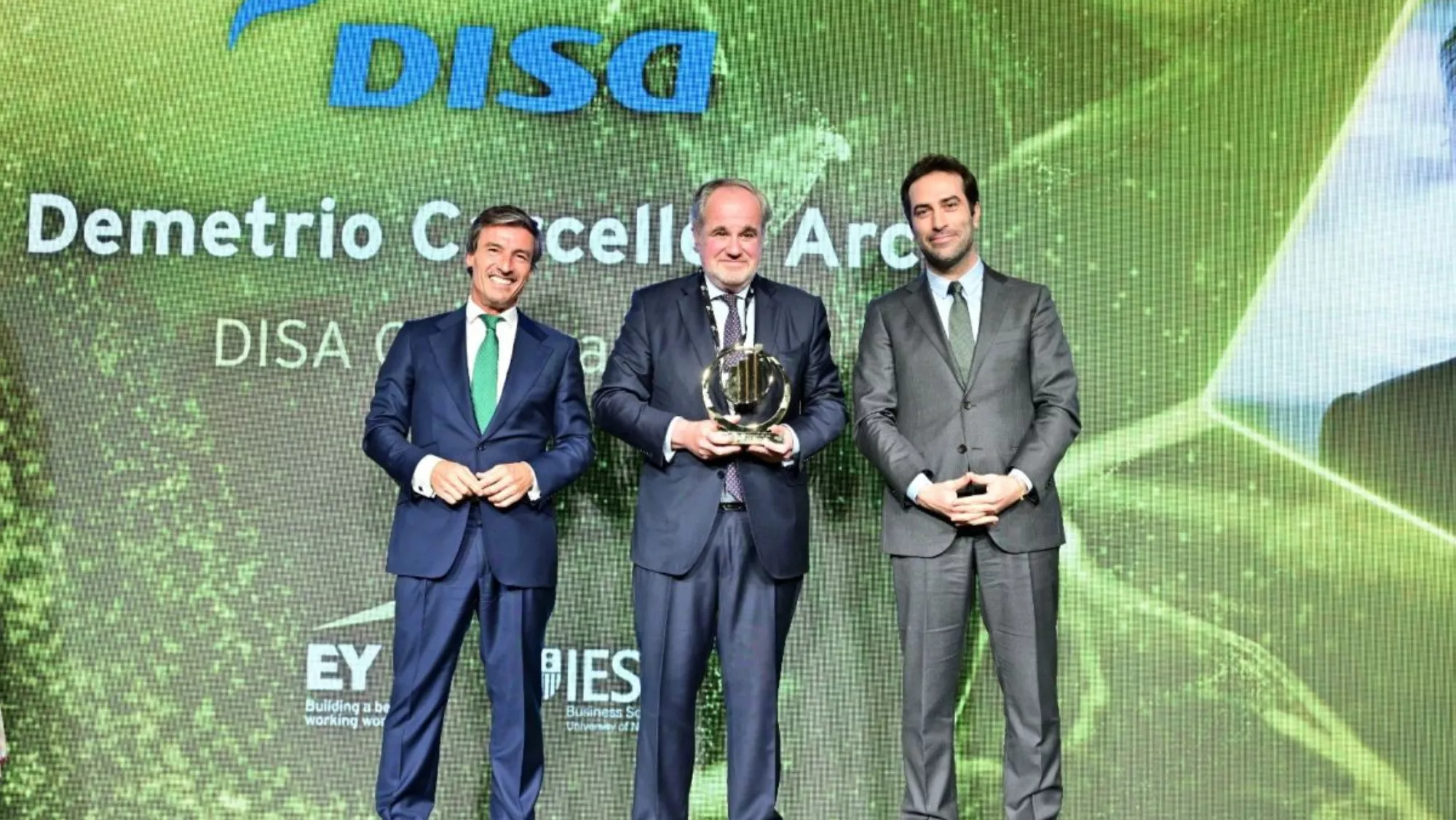 Demetrio Carceller Arce, Premio Emprendedor del Año de EY / SERVIMEDIA