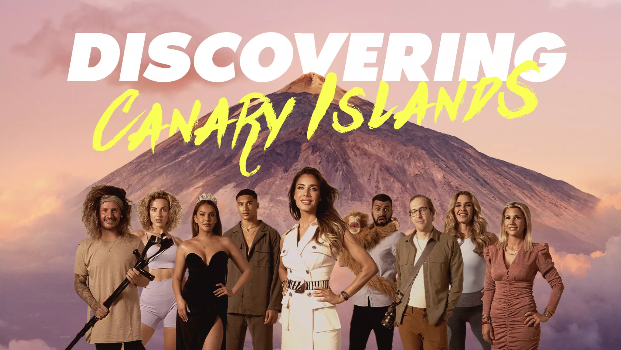 Los participantes en el reality / DISCOVERING CANARY ISLANDS