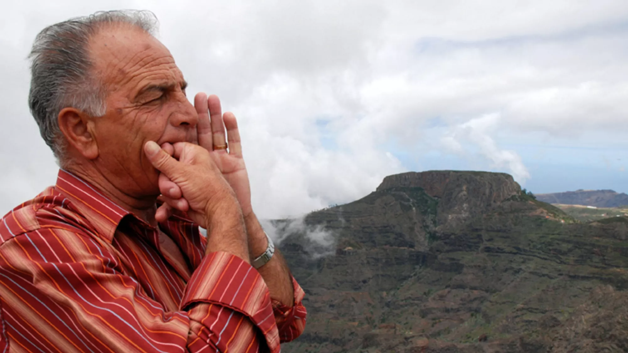 Imagen de silbo gomero / Archivo