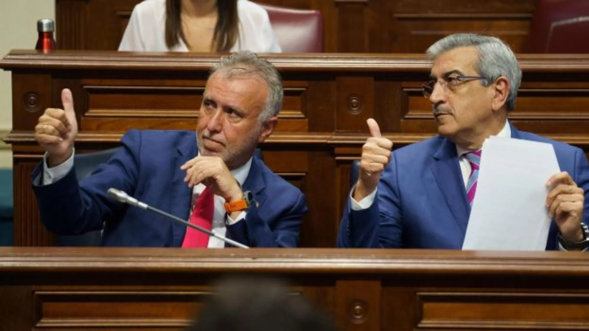 Ángel Víctor Torres y Román Rodríguez / EFE