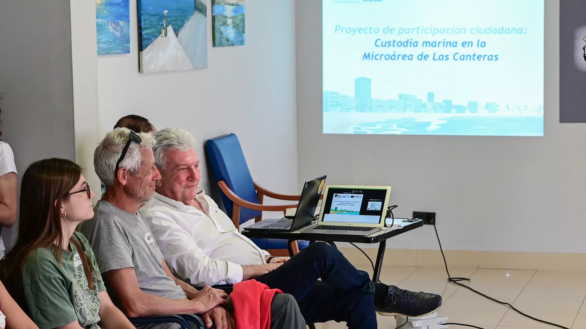 Reunión Microárea de Las Canteras / AYUNTAMIENTO DE LAS PALMAS DE GRAN CANARIA