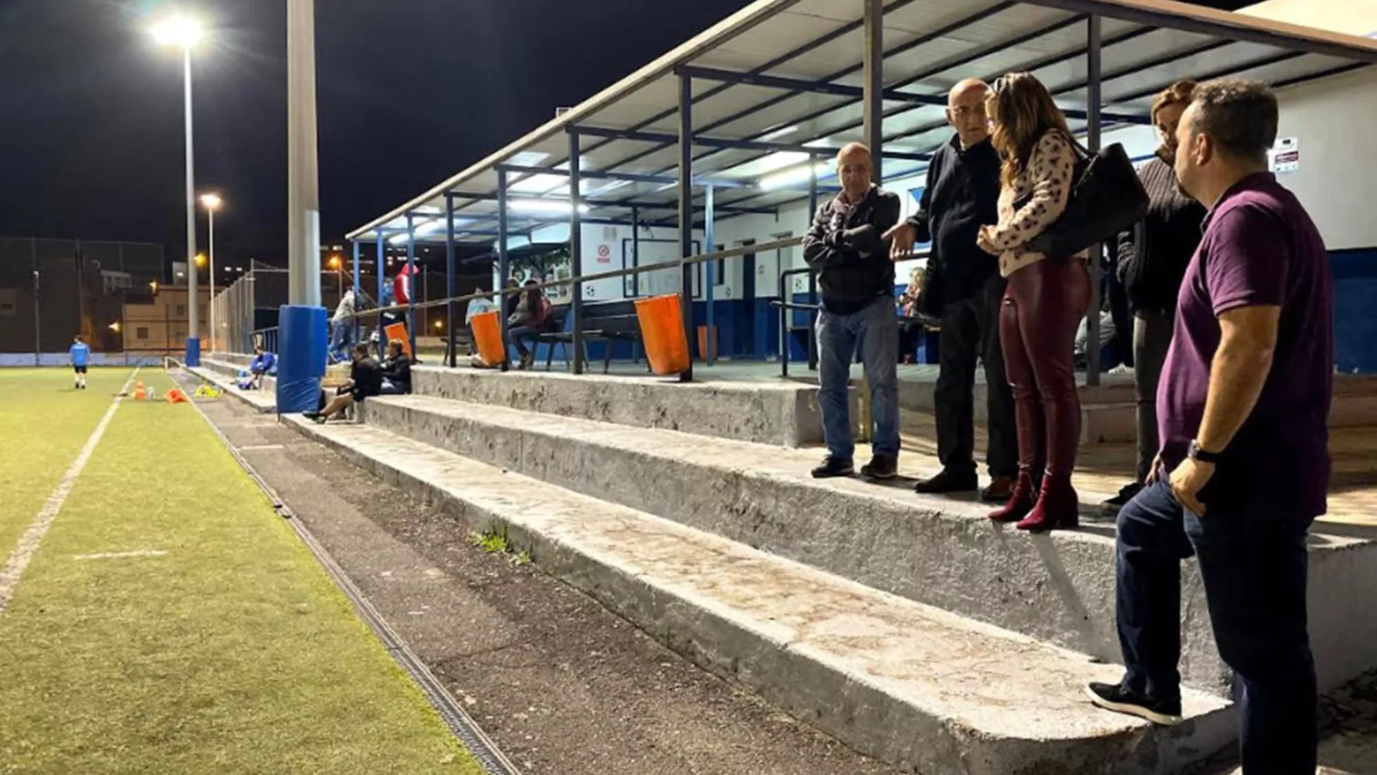 Campo de fútbol Las Delicias, en Santa Cruz de Tenerife./ CEDIDA