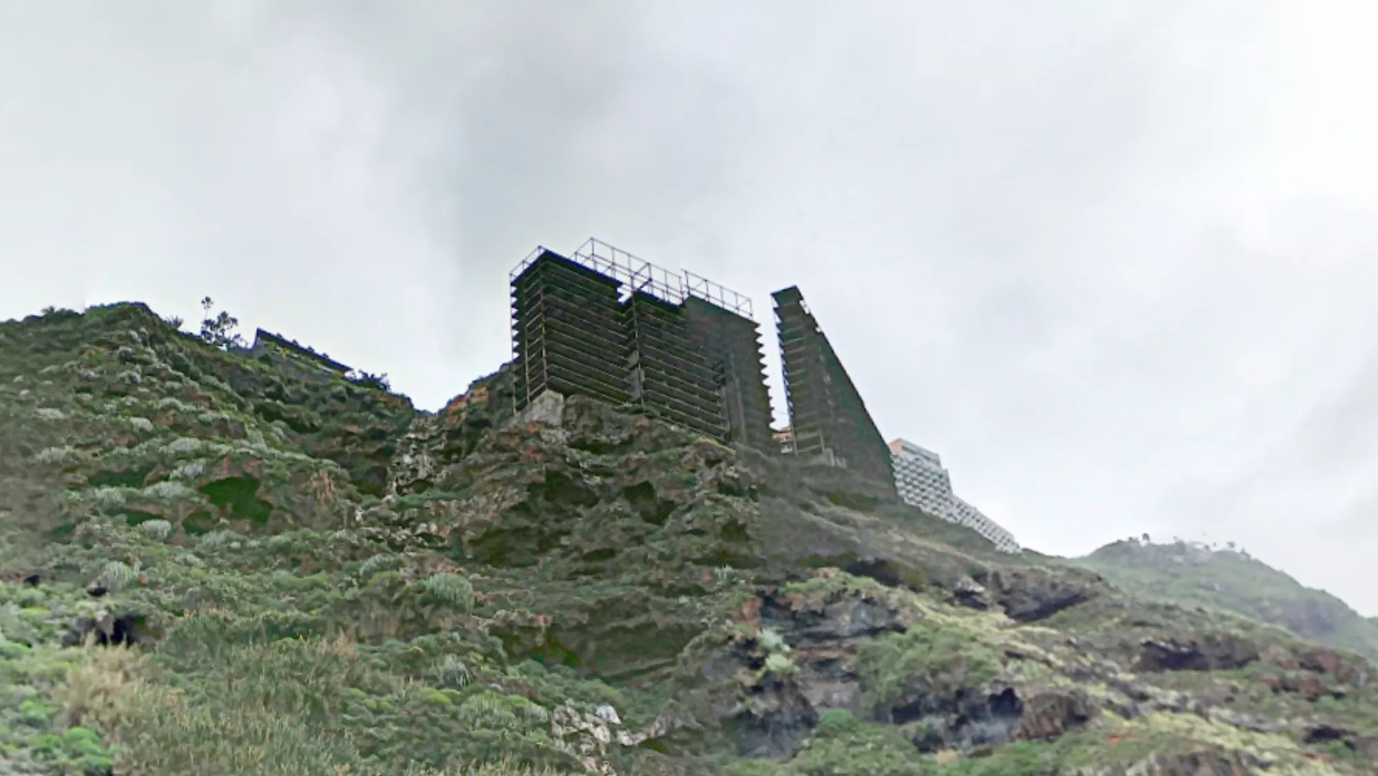 El edificio conocido como El Esqueleto. / GOOGLE MAPS