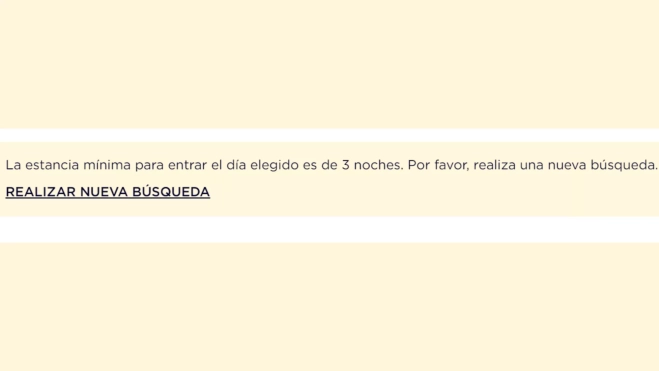Un hotel del sur de Tenerife pide un mínimo de 3 noches para poder alojarse en Semana Santa. / AH Un hotel del sur de Tenerife pide un mínimo de 3 noches para poder alojarse en Semana Santa. / AH