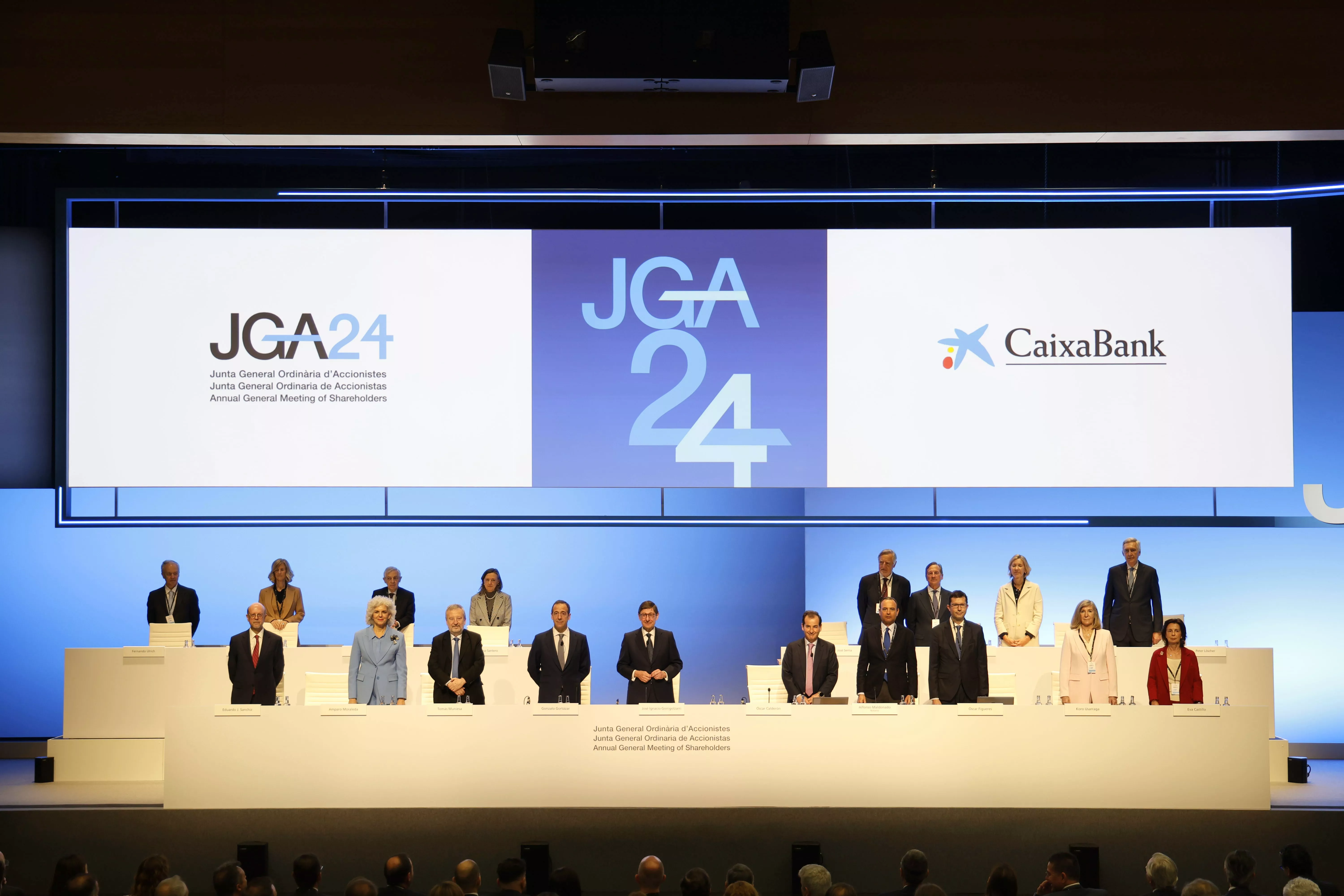 Junta de Accionista de Caixabank. / CEDIDA