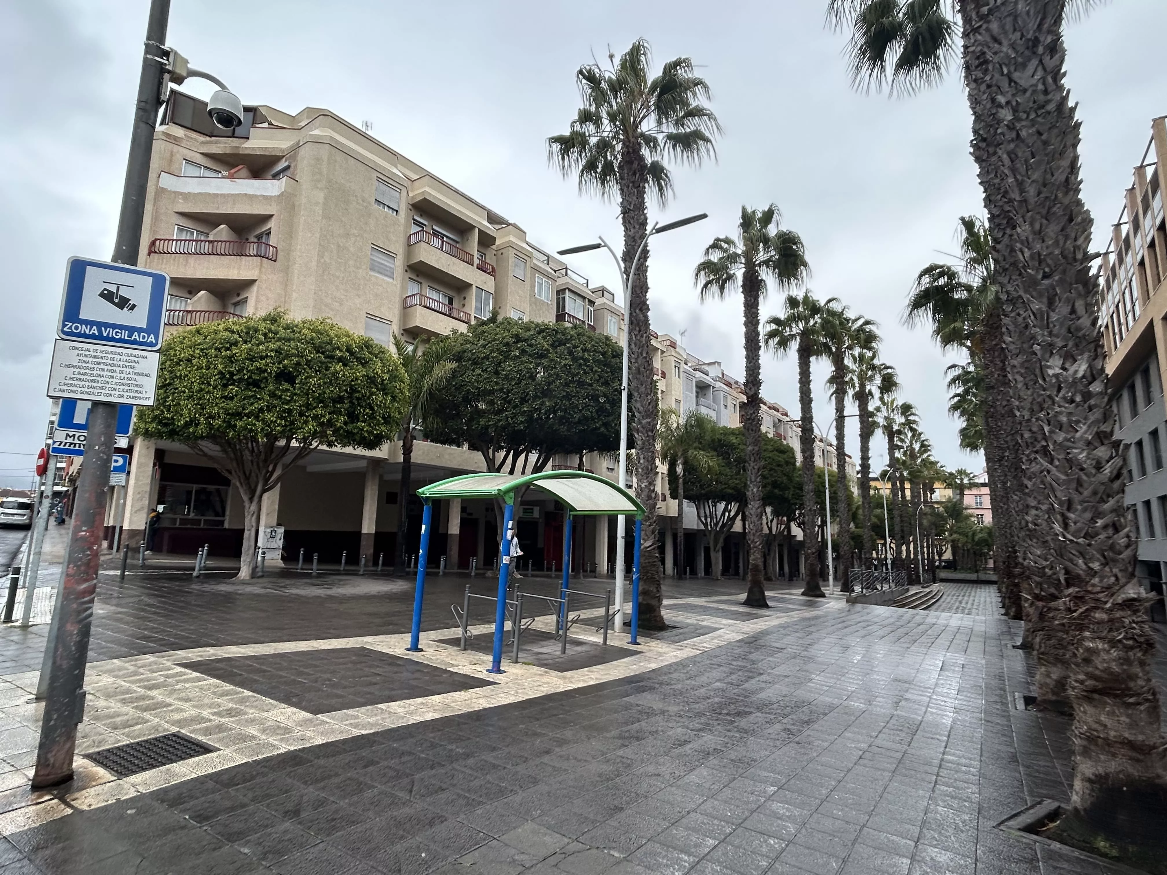 Cámaras en la zona de El Cuadrilátero. / CEDIDA Cámaras en la zona de El Cuadrilátero. / CEDIDA
