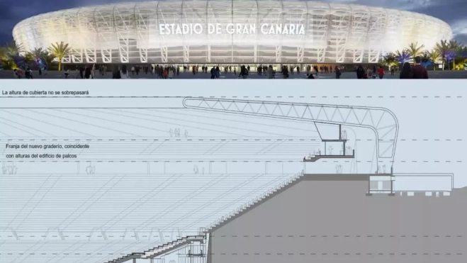 Estadio de Gran Canaria./