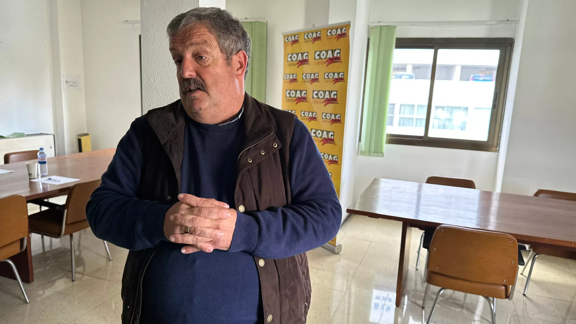 Rafael Hernández, presidente de la COAG en Canarias / ATLÁNTICO HOY - MARCOS MORENO