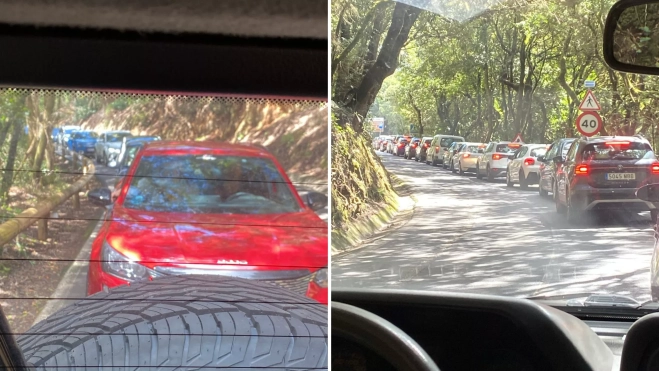 Más imágenes del tráfico / ATLÁNTICO HOY