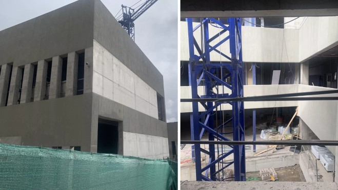 Visita de Pepa Luzardo a las obras de la residencia de San Francisco de Paula el 26 de marzo de 2024 / PEPA LUZARDO