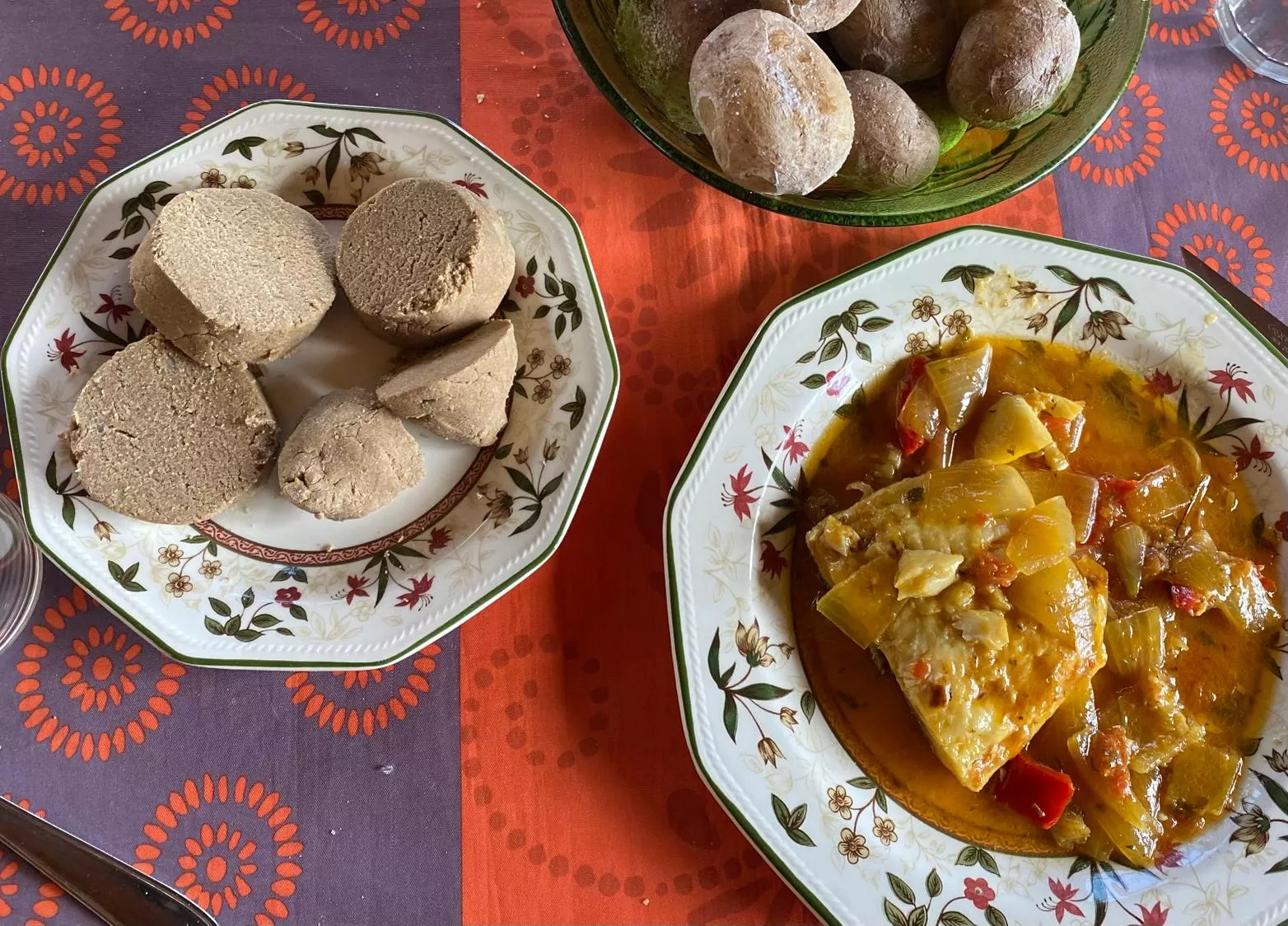 Pescado, papas arrugadas y gofio. / ATLÁNTICO HOY