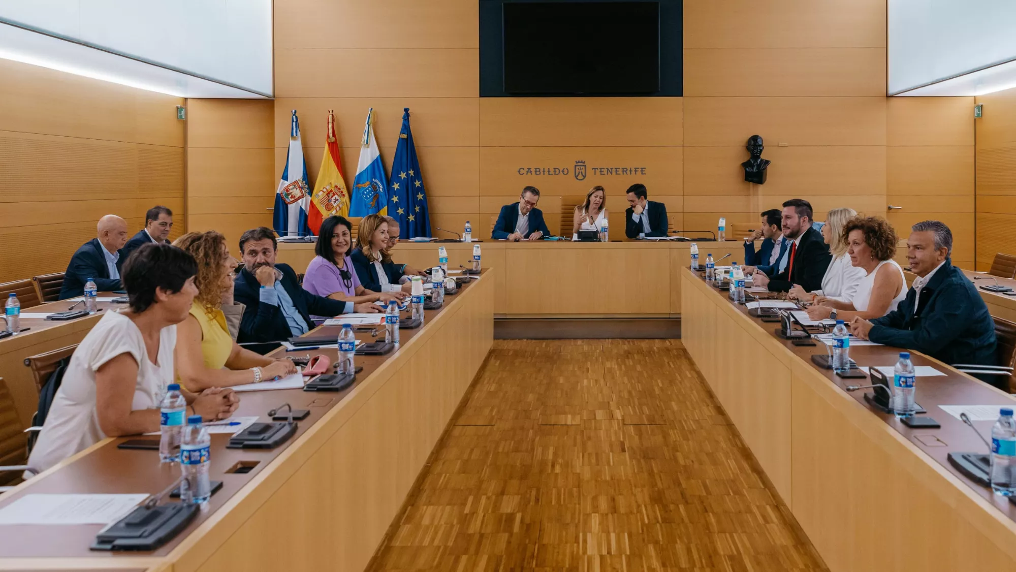 Consejo de Gobierno del Cabildo de Tenerife./ CEDIDA