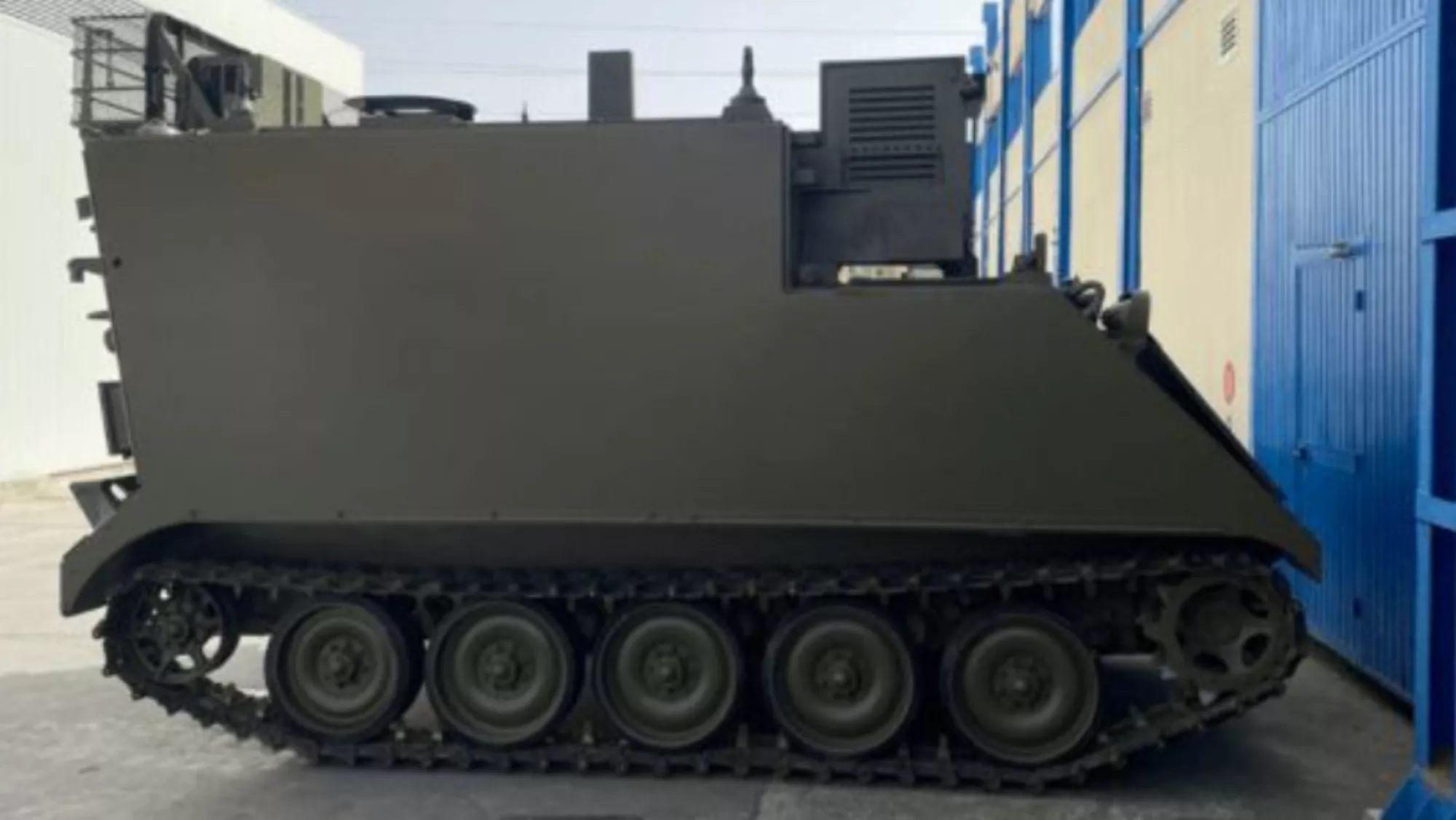 Vehículo que la compañía española especializada en Defensa le ha entregado al Ejército de Tierra / SDLE