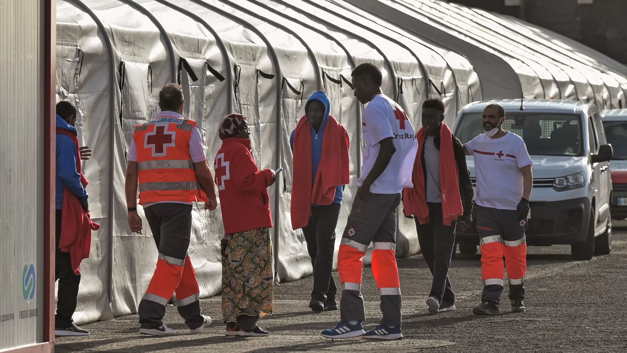 Llegada de personas migrantes a Canarias / EFE