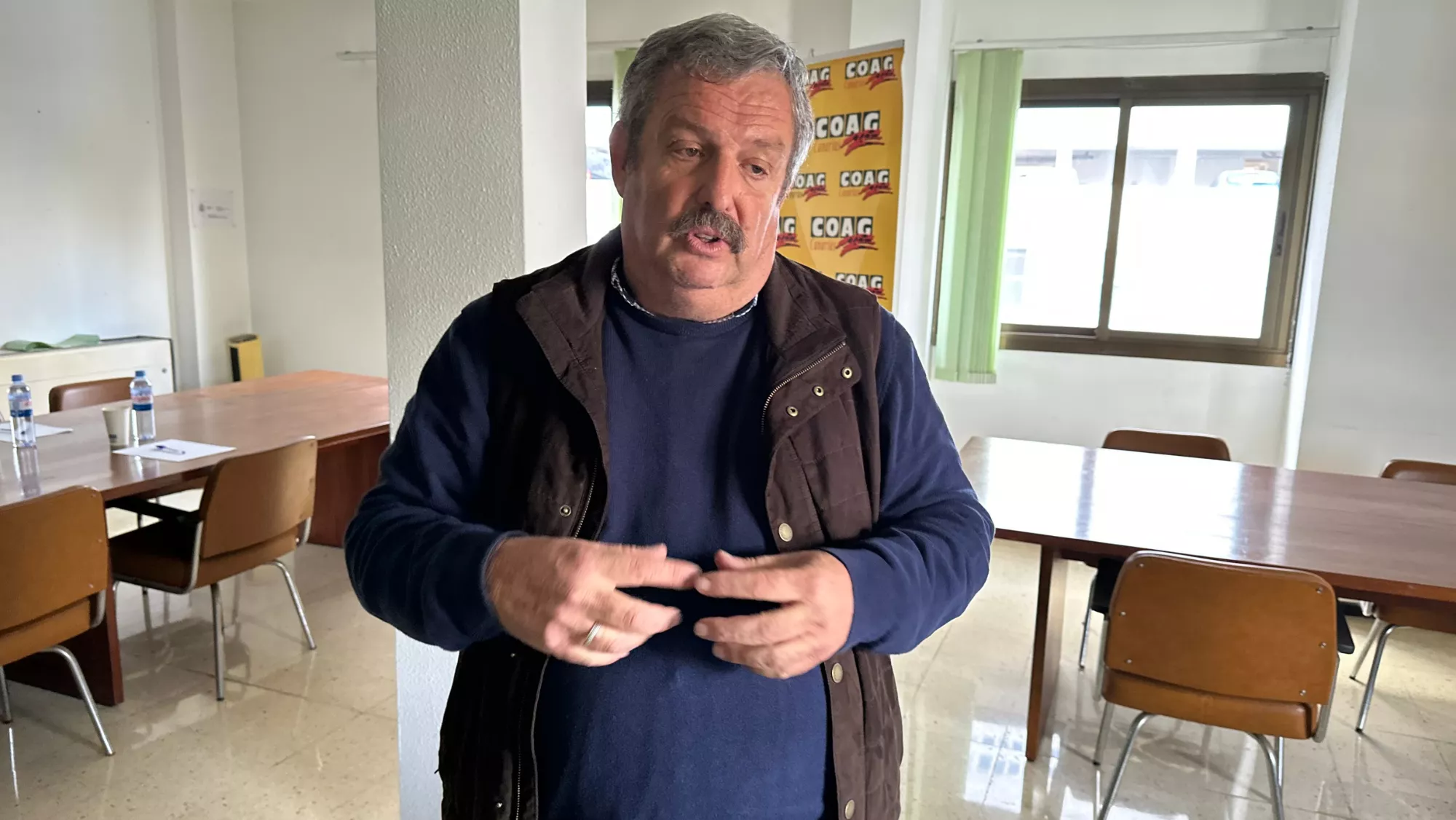 Rafael Hernández, presidente de la COAG en Canarias / ATLÁNTICO HOY - MARCOS MORENO