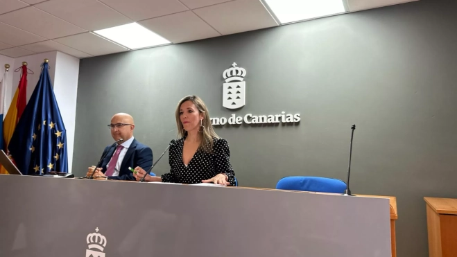 Jéssica de León, consejera de Turismo, presenta el anteproyecto de ley / ATLÁNTICO HOY - MARCOS MORENO