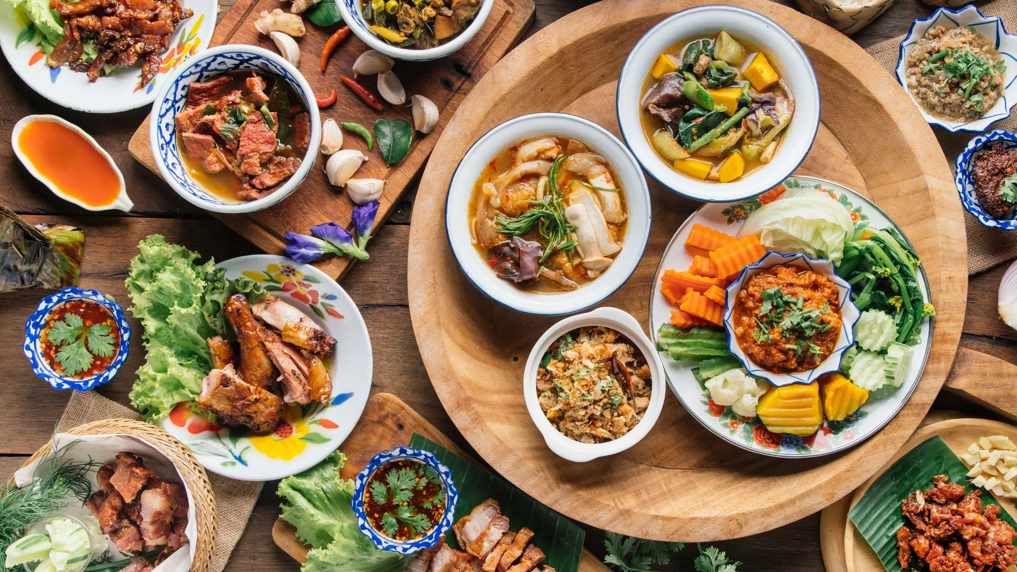 Imagen genérica de comida de un restaurante tailandés /  AH