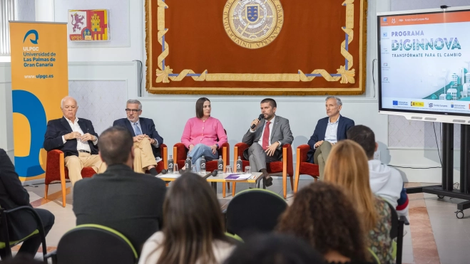 Acto de presentación de la nueva edición del Programa Diginnova. / CEDIDA