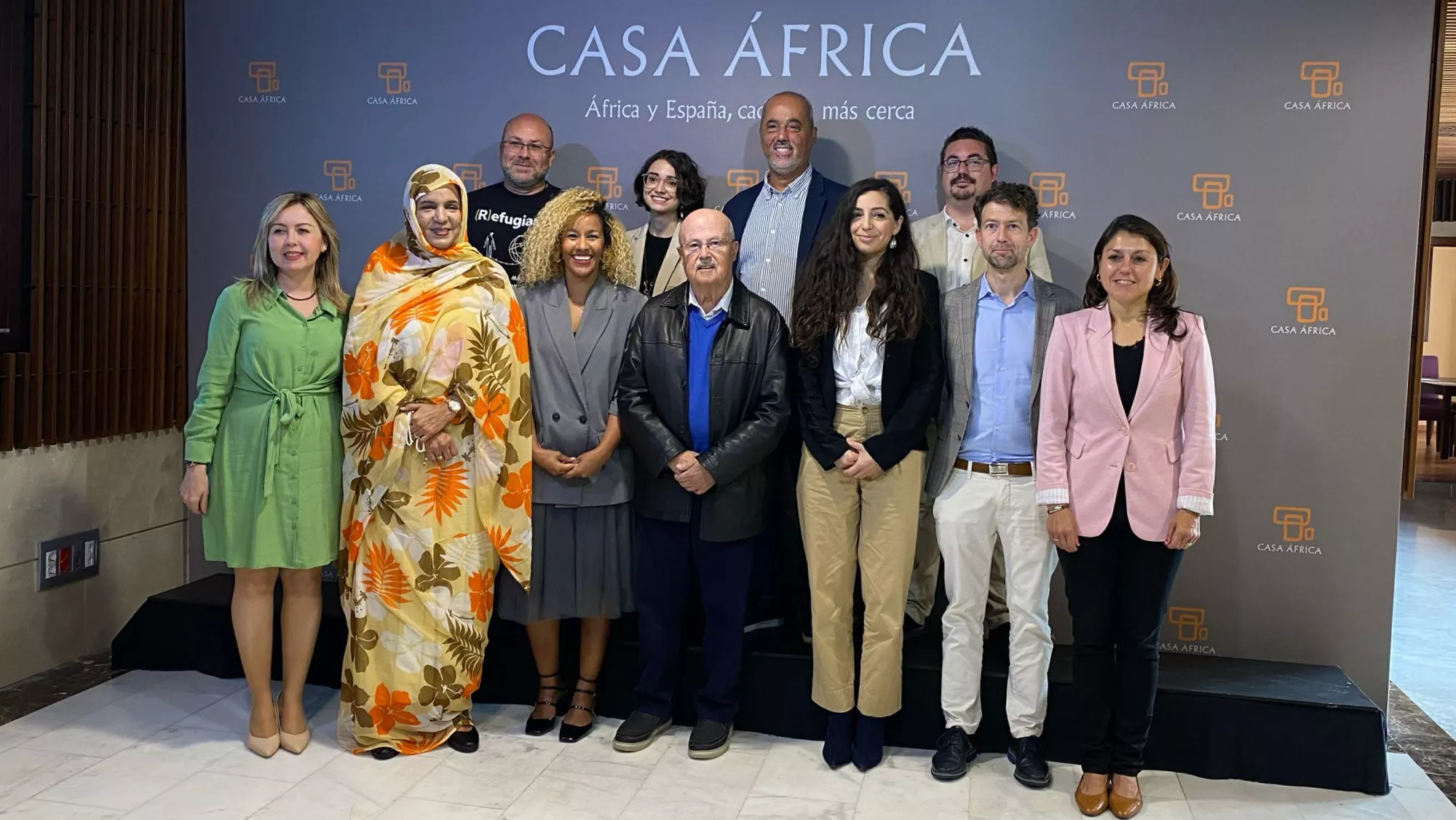 Foto de familia de la presentación del 'Informe África 2024 el Pacto Migratorio y de Asilo Europeo' / ATLÁNTICO HOY