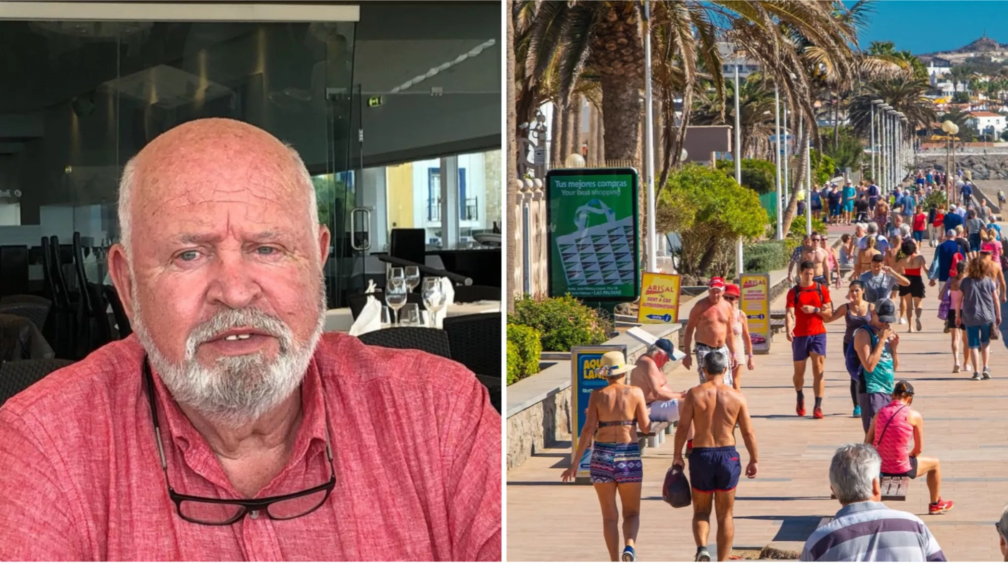 Rafael Esparza considera que ahora no es el momento de cambiar el modelo económico de Canarias / MONTAJE AH