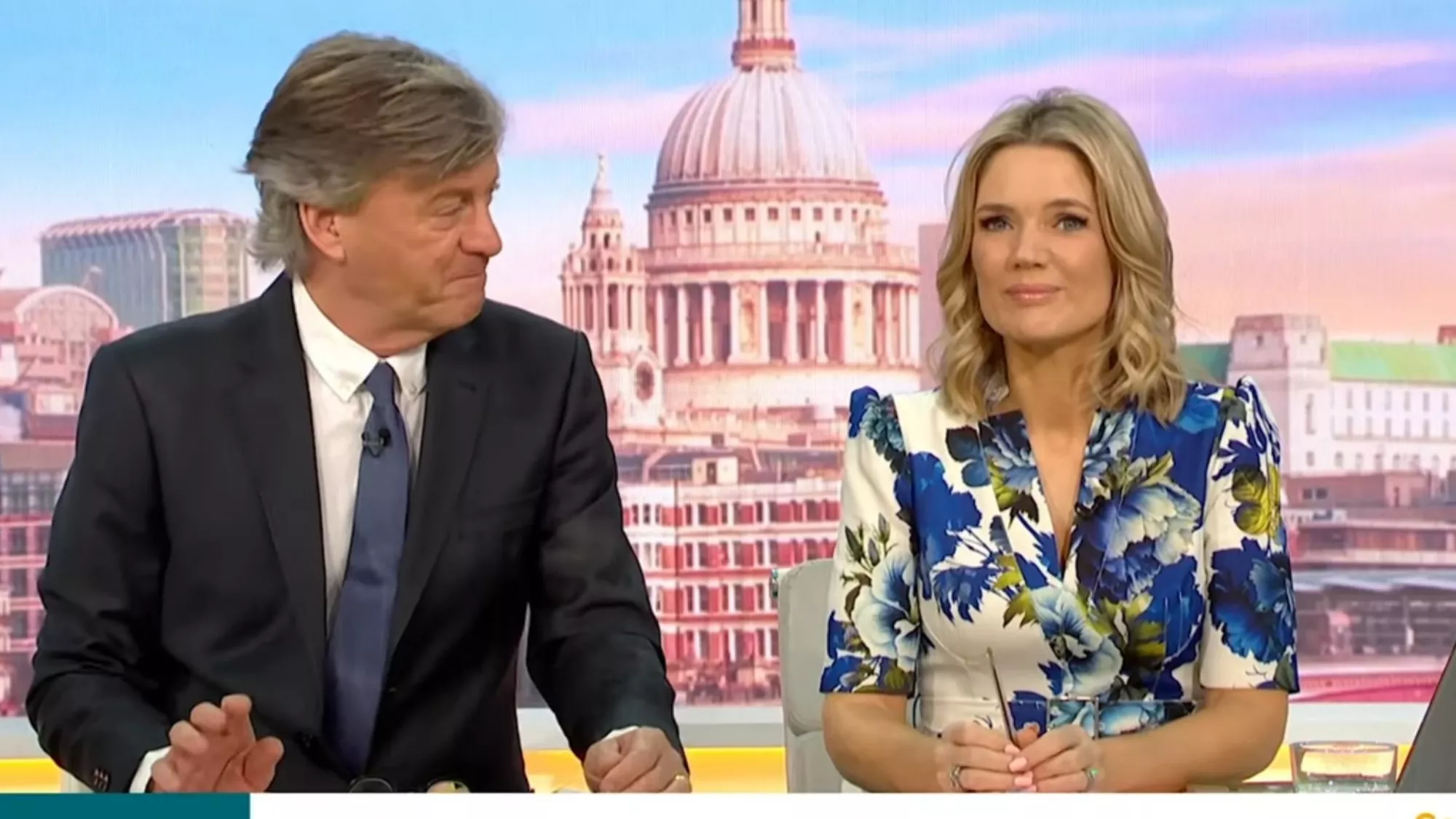 Fotograma del programa Good Morning Britain./Televisión ITV