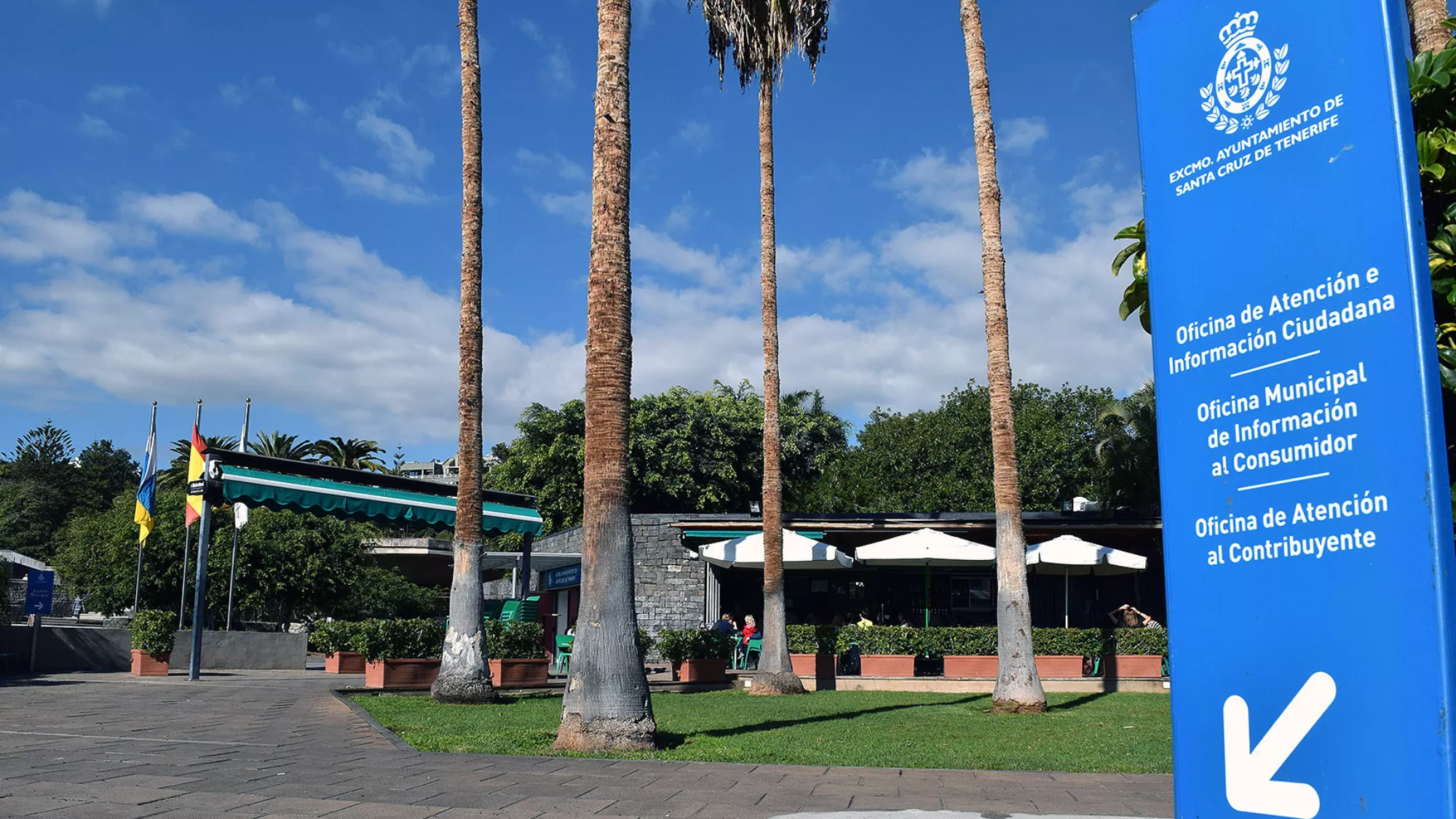 Oficinas de atención ciudadana en Santa Cruz./ CEDIDA