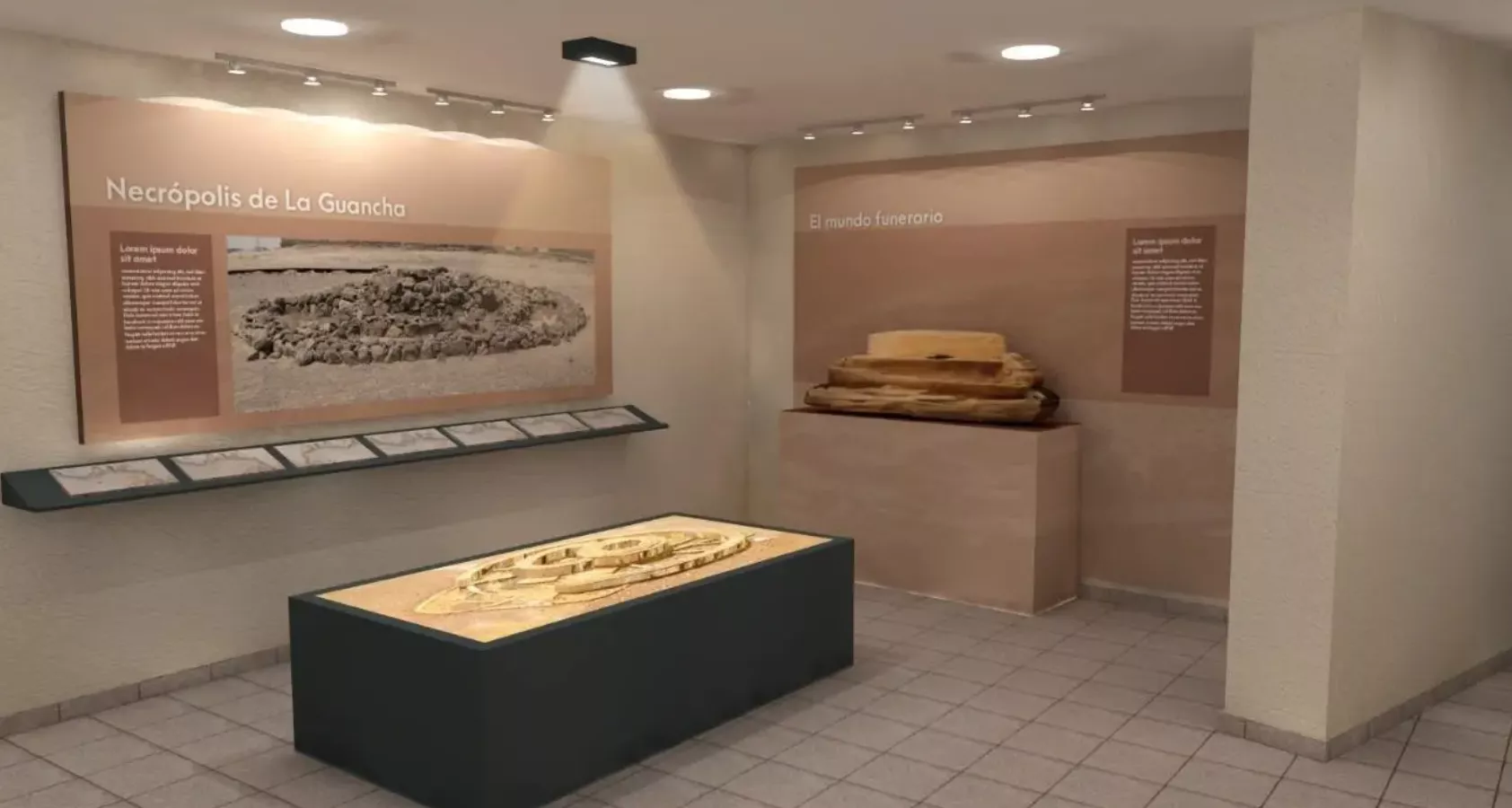 Centro de Interpretación del Parque Arqueológico de El Agujero, La Guancha y Bocabarranco./ GÁLDAR