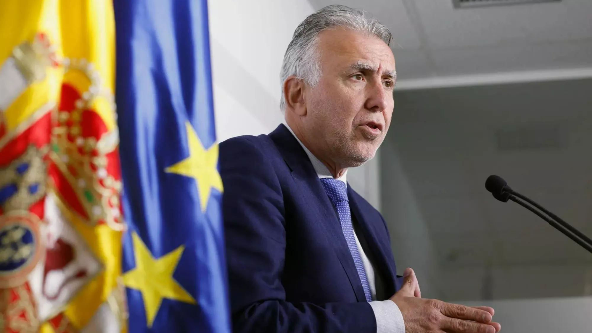 Ángel Víctor Torres, ministro de Política Territorial y Memoria Democrática / EFE - JAVIER LIZÓN