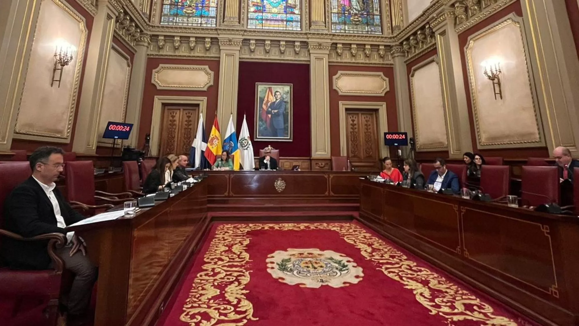 Sesión de Control del Ayuntamiento de Santa Cruz de Tenerife / AH / BELA CABRERA