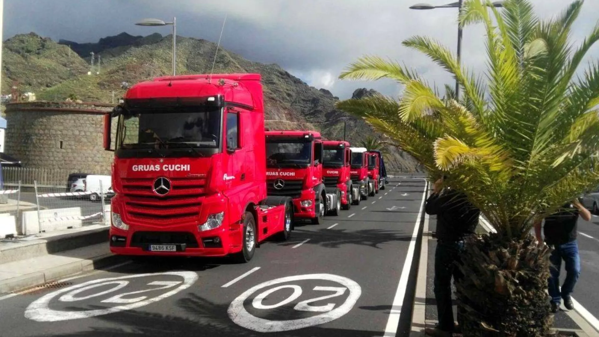 Grúas Cuchi, concesionarias del servicio de recogida de vehículos en Santa Cruz./ REDES