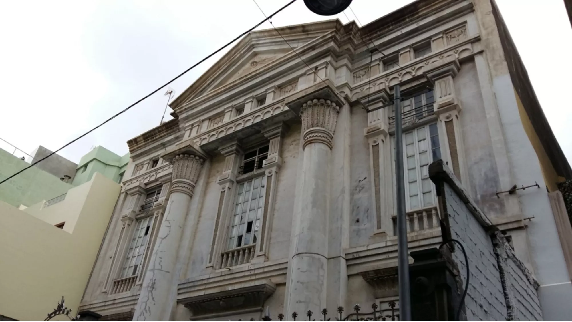 Templo Masónico de Santa Cruz de Tenerife. / ARCHIVO 