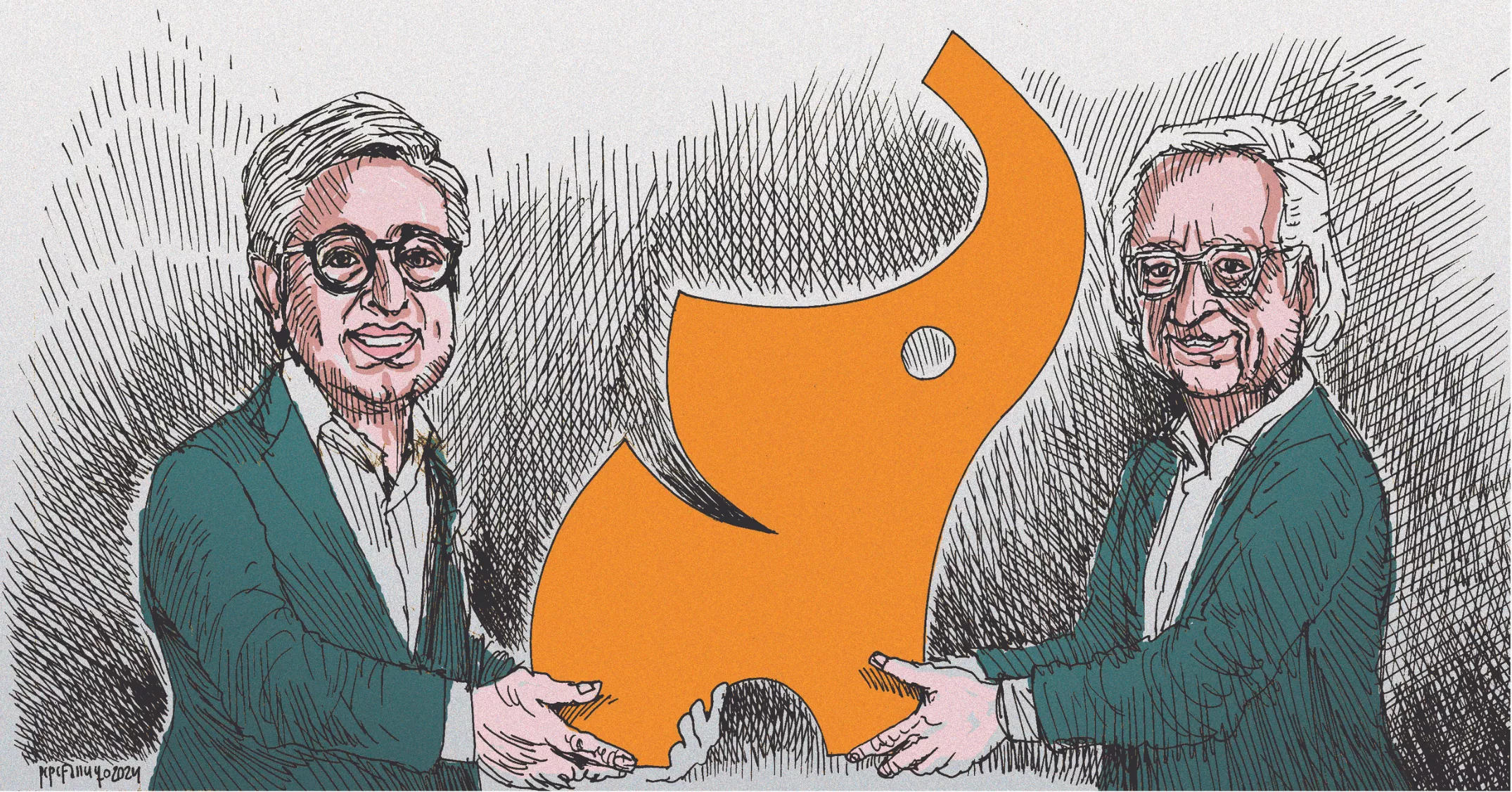 Dhiraj y Manu Chhabria, por Farruqo.