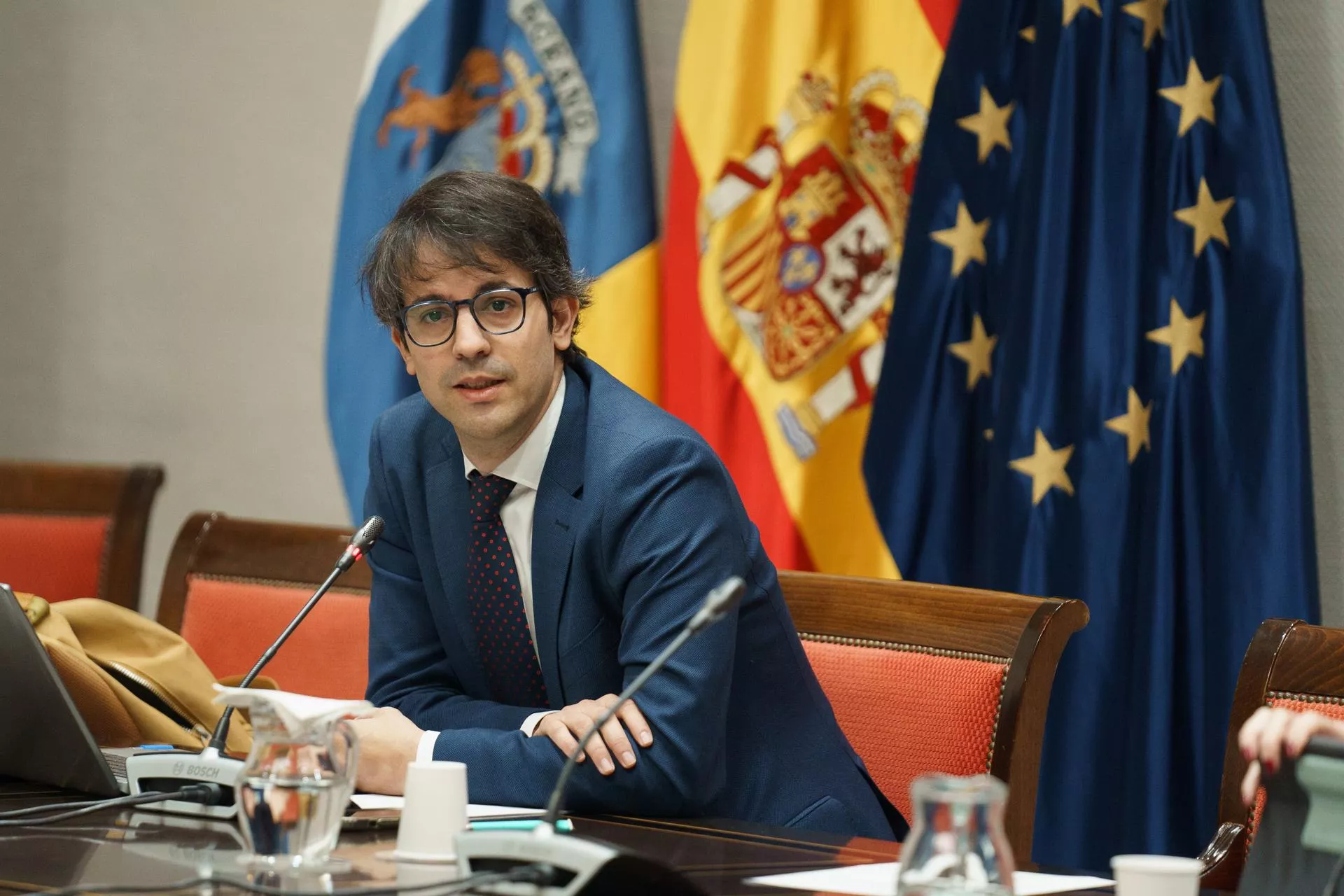 El presidente de la Zona Especial Canaria (ZEC), Pablo Hernández./ EFE - RAMÓN DE LA ROCHA