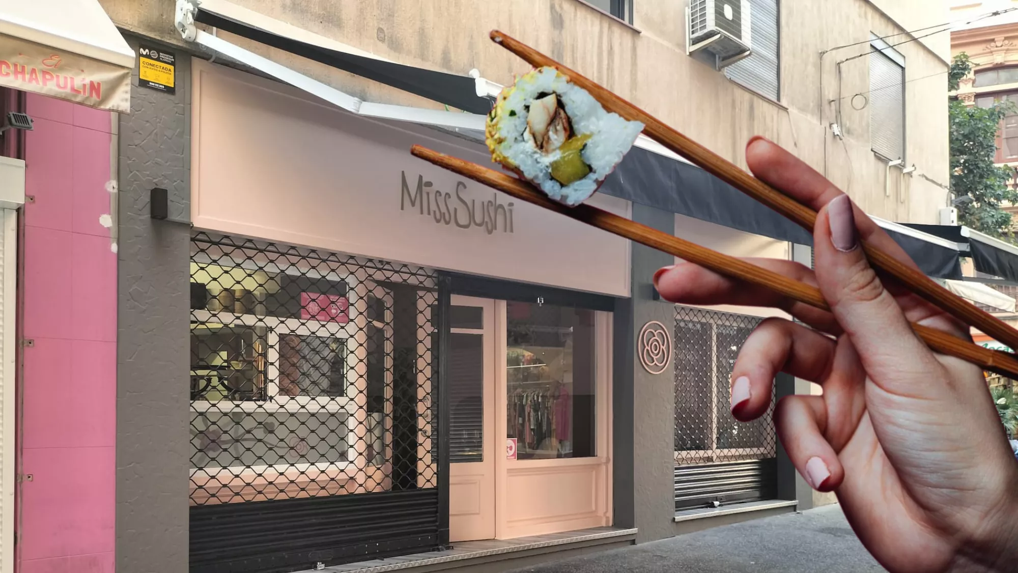 Local de Miss Sushi en el callejón del Combate de Santa Cruz de Tenerife./ AH