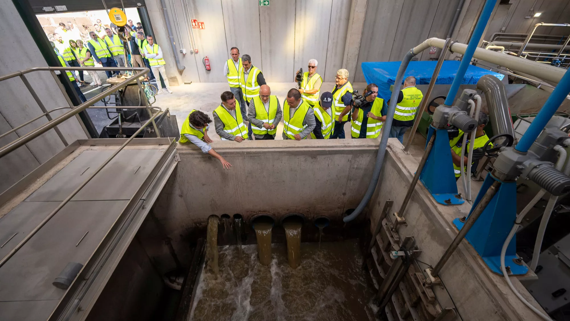 El Cabildo inaugura la ampliación y mejora de la EDAR Guía Gáldar / CABILDO DE GRAN CANARIA