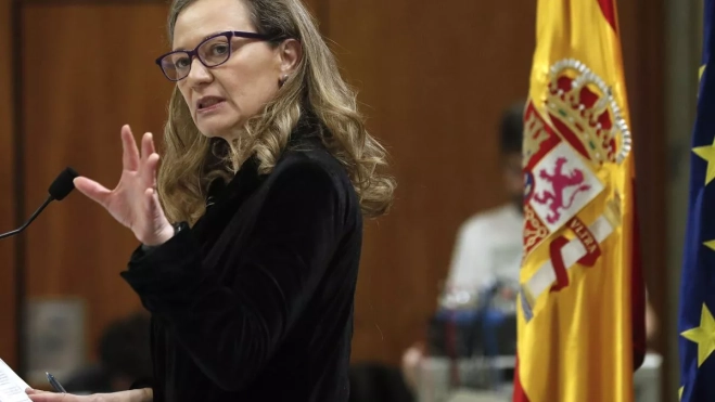 Victoria Rosell, en su etapa como delegada del Gobierno contra la Violencia de Género. / EDUARDO OYANA-EFE