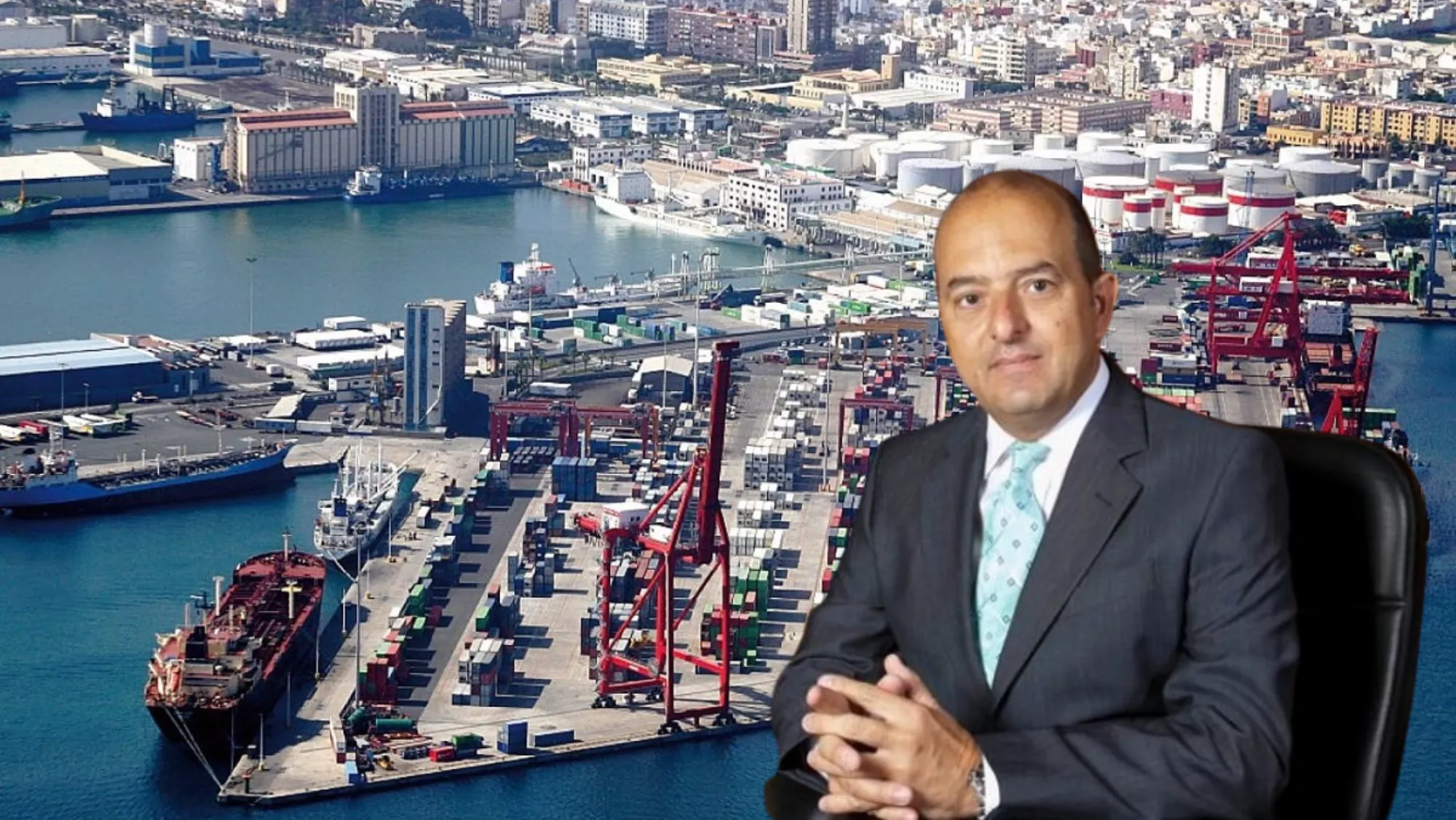 Juan José Cardona apunta a la Zona Franca de Gran Canaria. / AH