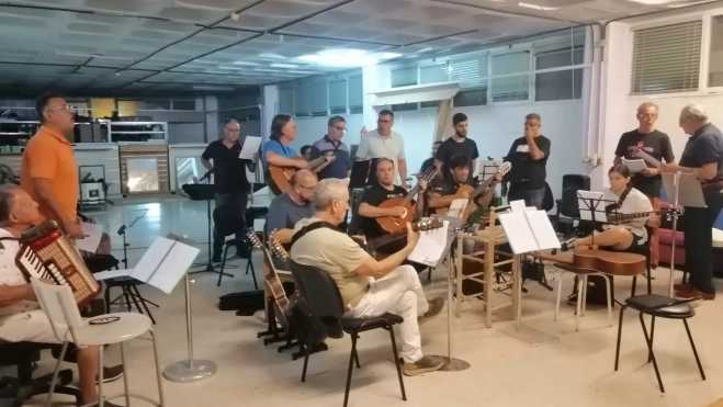 Ensayo del grupo musical Trémolo / AH