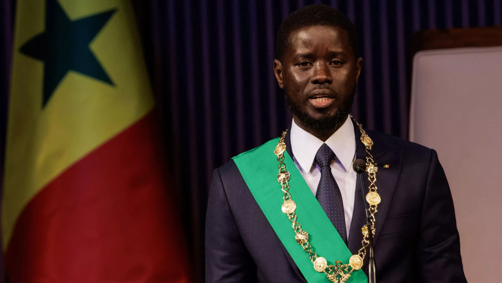 Bassirou Diomaye Faye, nuevo presidente electo de Senegal./ ARCHIVO