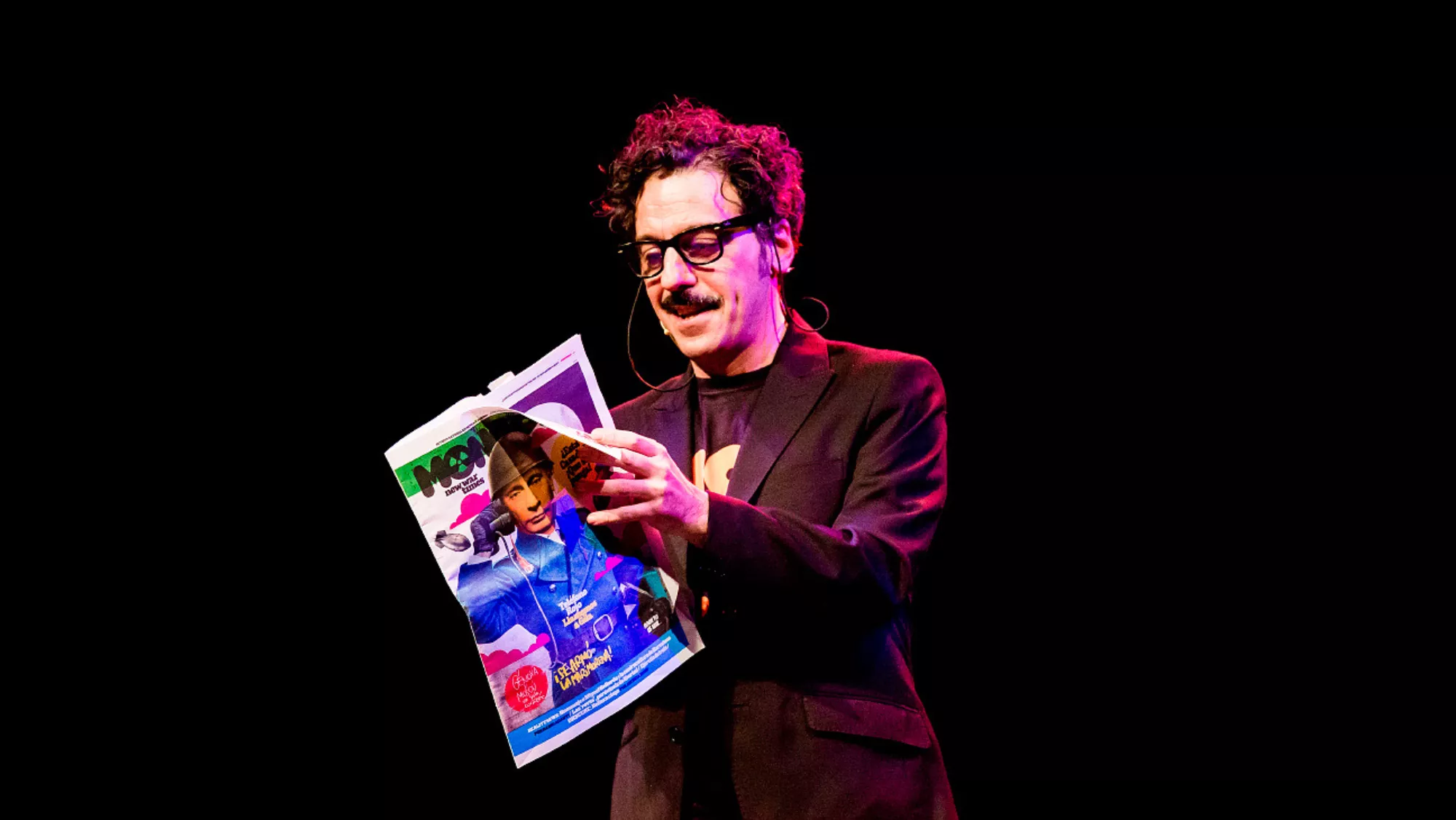 Darío Adanti, ilustrador y fundador de la revista Mongolia./ CULTURA LANZAROTE