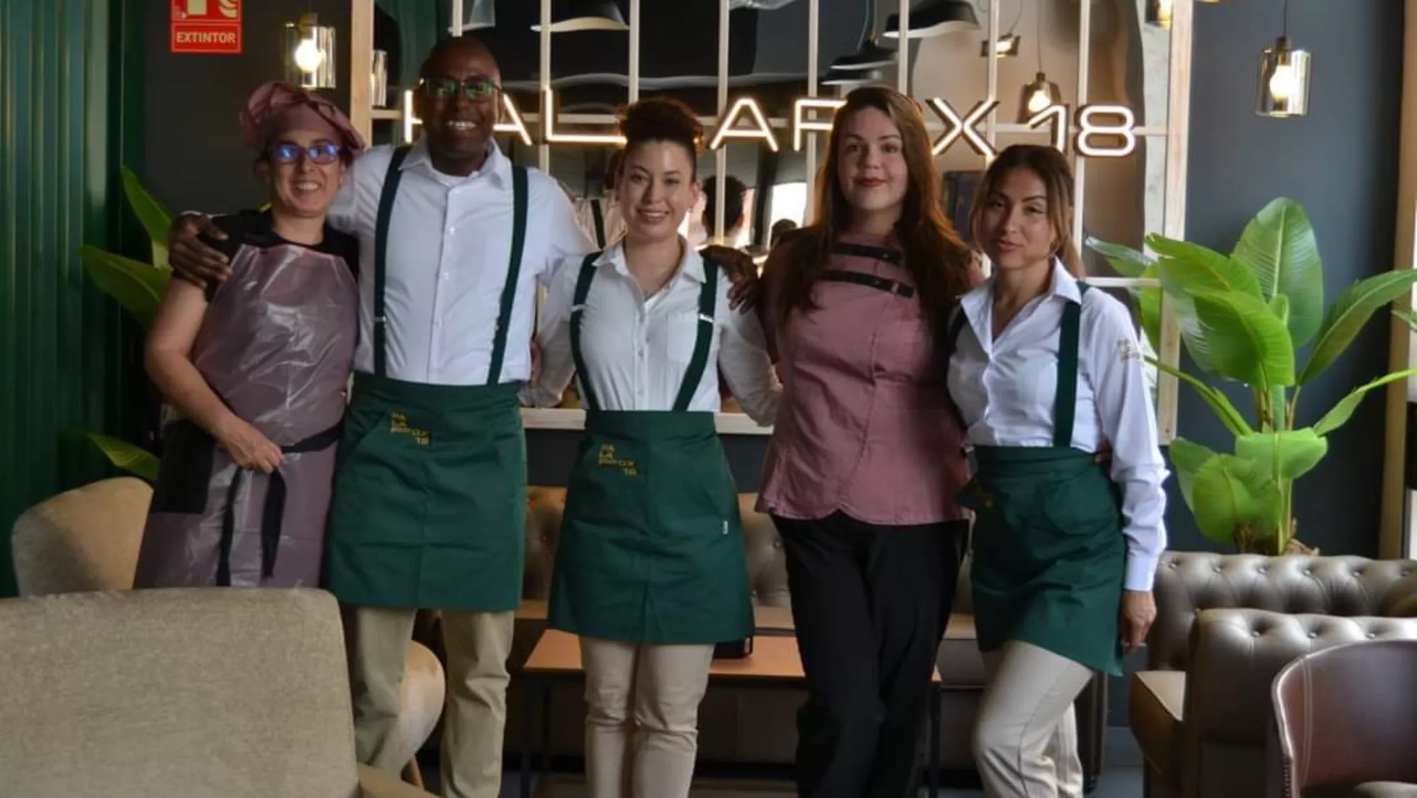 En la imagen, los miembros de Palafox / PALAFOX