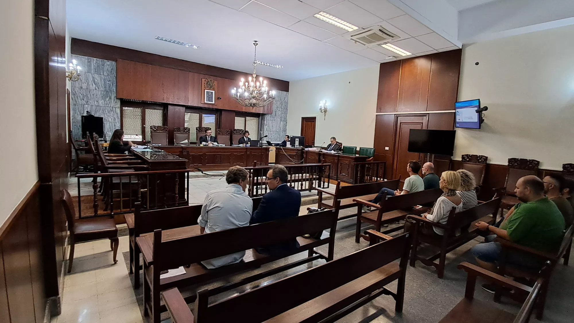 Un juicio celebrado en el TSJC./ ATLÁNTICO HOY