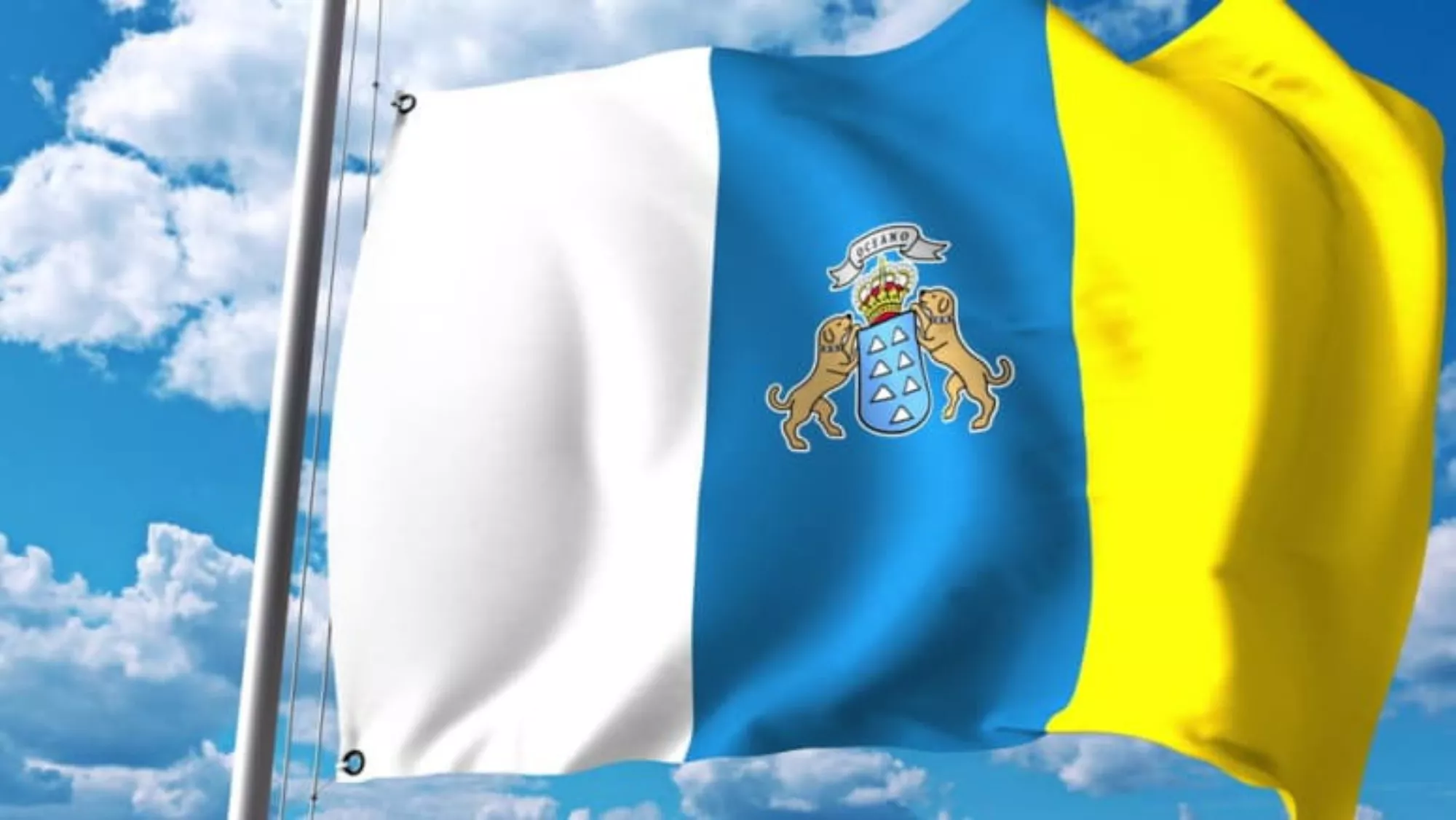 Bandera de Canarias. Mes de Canarias./ ARCHIVO