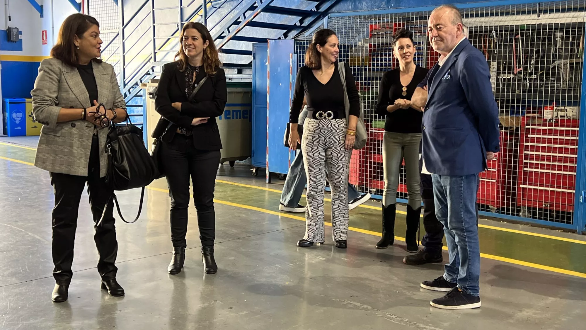 A la izquierda de la imagen, Patricia Jiménez / FEMEPA