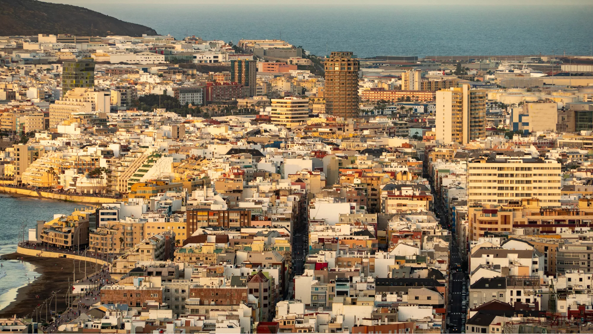Vistas de Las Palmas de la zona residencial de Las Palmas de Gran Canaria. / ARCHIVO