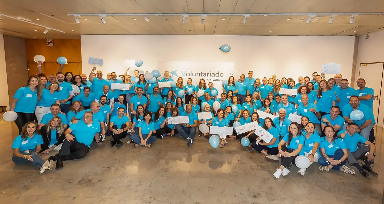 Acto de Reconocimiento Voluntariado CaixaBank en Canarias. / CEDIDA
