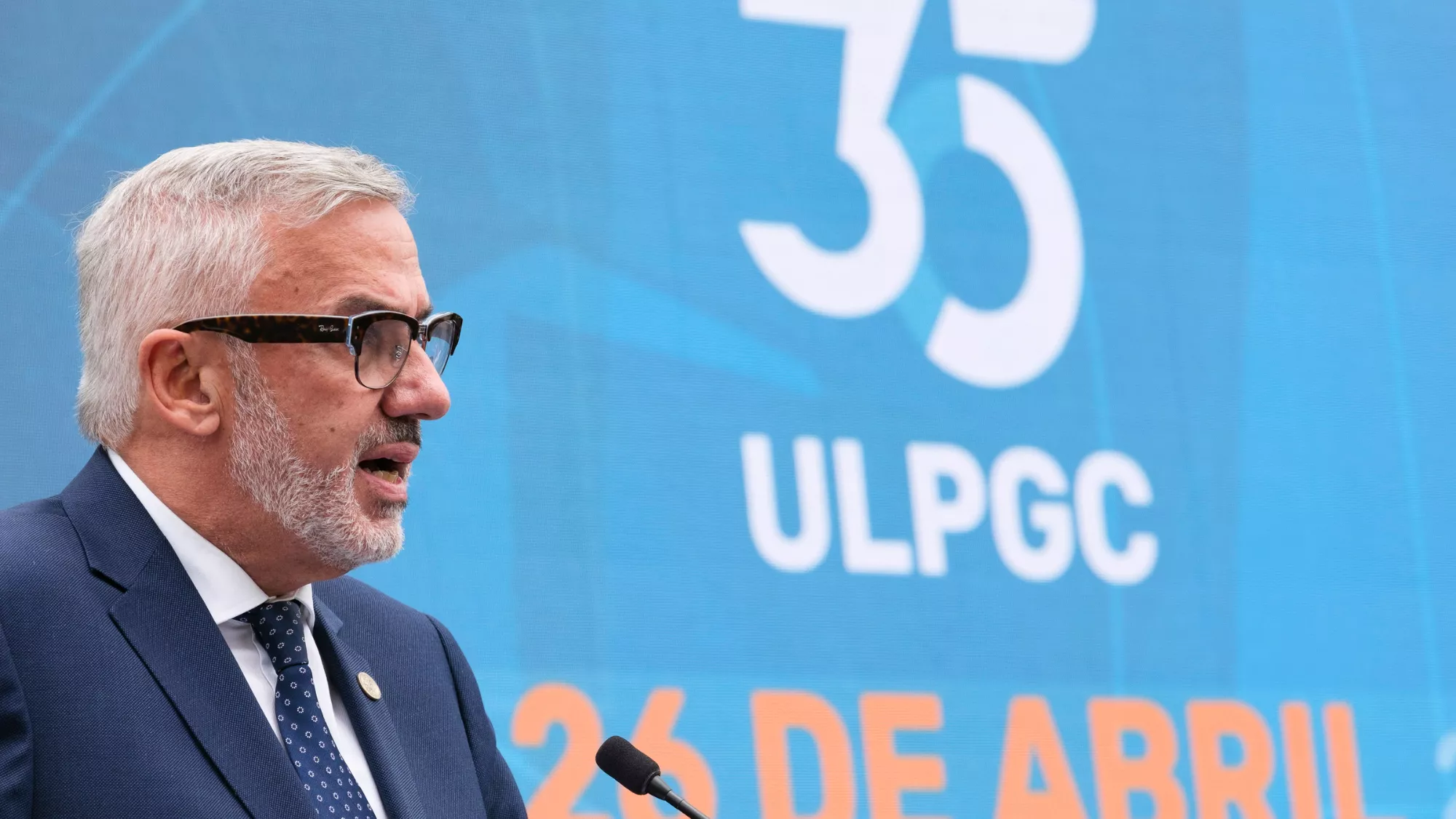 Lluis Serra, rector de la ULPGC / EFE - ÁNGEL MEDINA G.