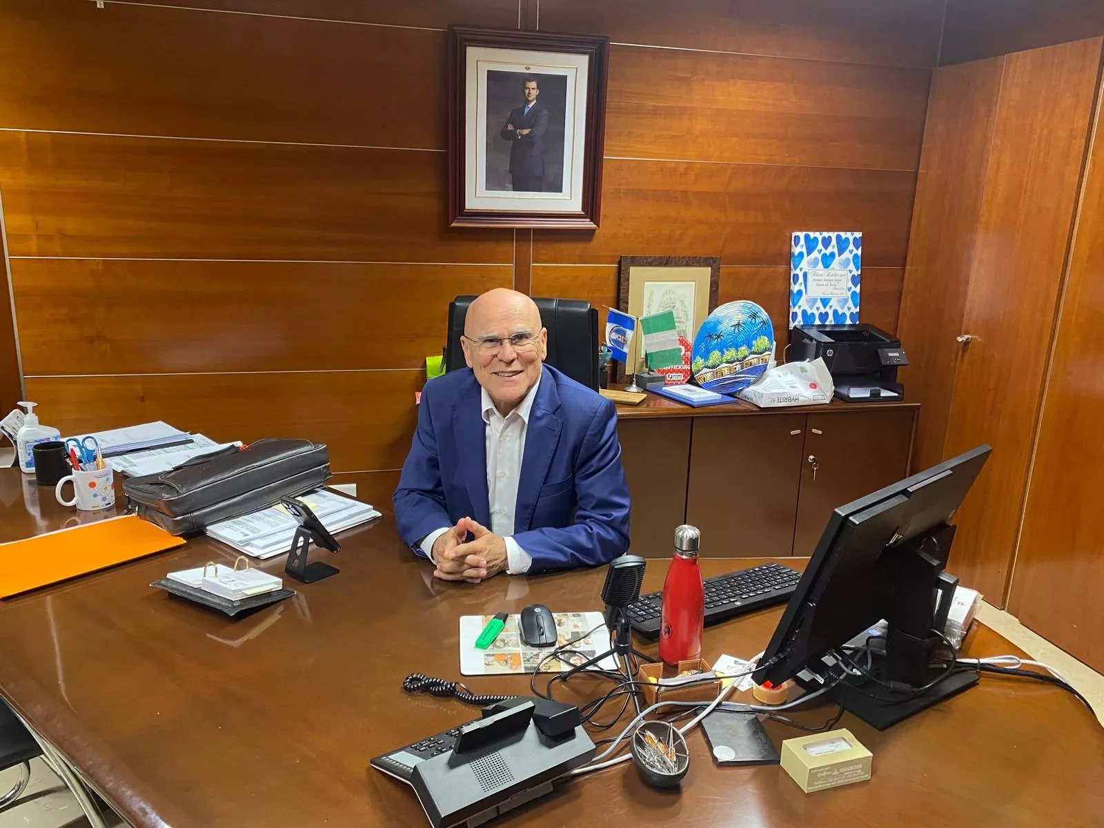 Rafael Yanes, quien es todavía Diputado del Común. / ALBA MARICHAL - ATLÁNTICO HOY